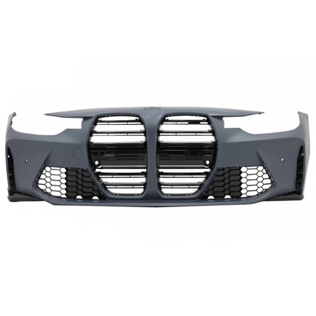 Paraurti anteriore BMW Serie 3 F30 F31 2011-2019 stile G20 M con PDC
