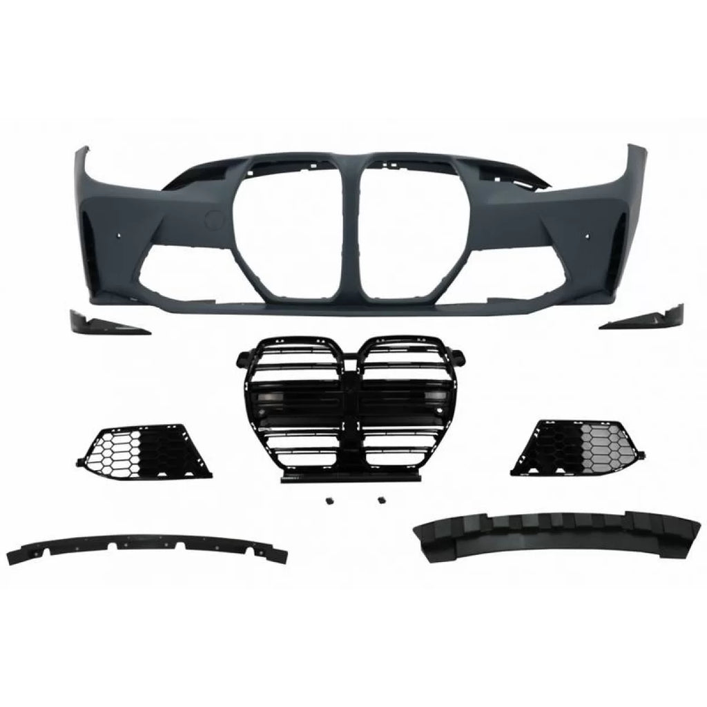 Paraurti anteriore BMW Serie 3 F30 F31 2011-2019 stile G20 M con PDC