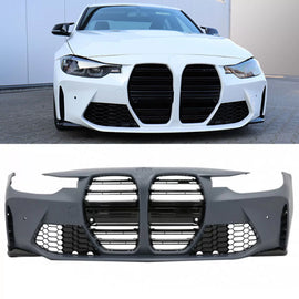 Paraurti anteriore BMW Serie 3 F30 F31 2011-2019 stile G20 M con PDC