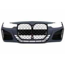 Paraurti anteriore BMW Serie 3 F30 F31 2011-2019 stile G20 G80 M nero cromato