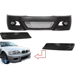 Paraurti anteriore per BMW Serie 3 E46 Coupe/Cabrio/Sedat/station wagon (1998-2004) M3 design con Paraurti anteriore