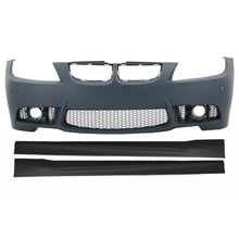 Paraurti anteriore per BMW Serie 3 E90 berlina E91 Touring (2005-2008) con Minigonne Non LCI M3 design senza Fendinebbia