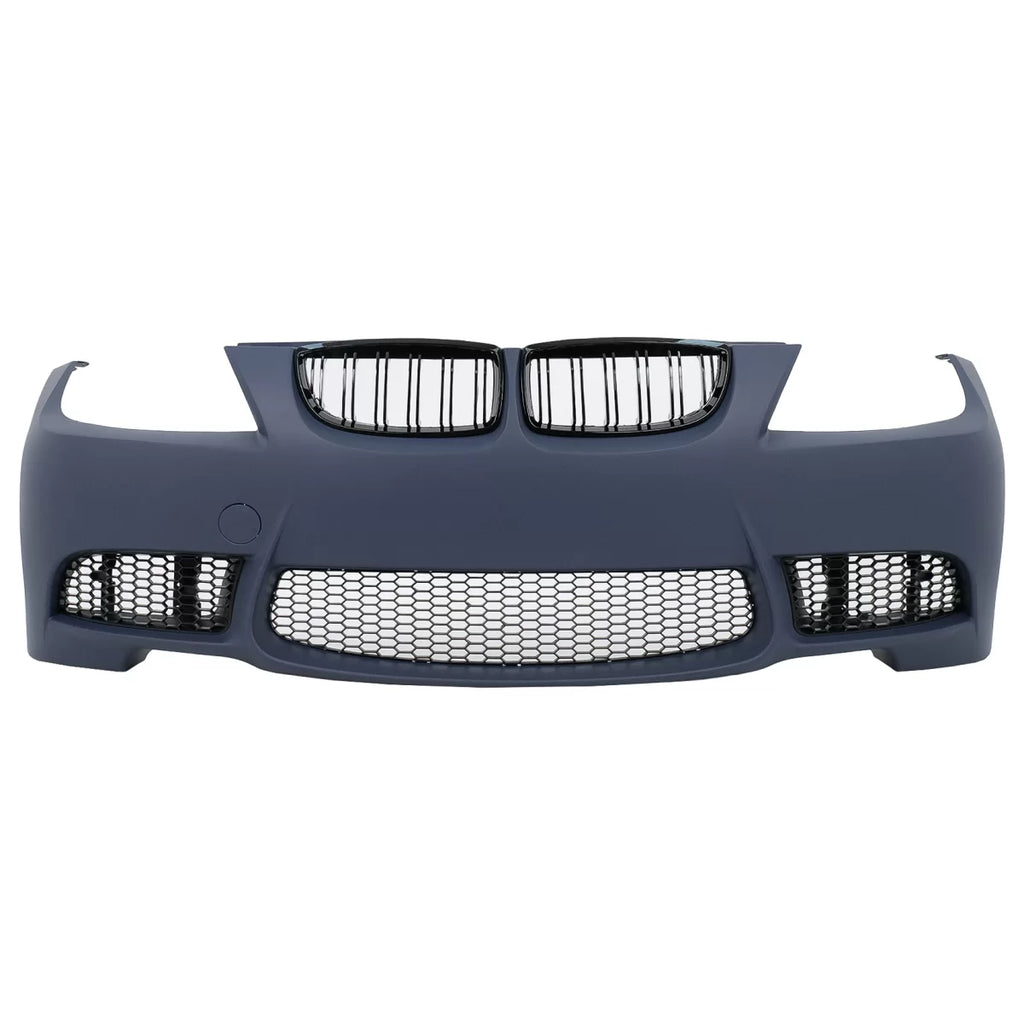 Paraurti anteriore per BMW Serie 3 E90 berlina E91 Touring LCI restyling (2008-2011) M3 design senza Fendinebbia
