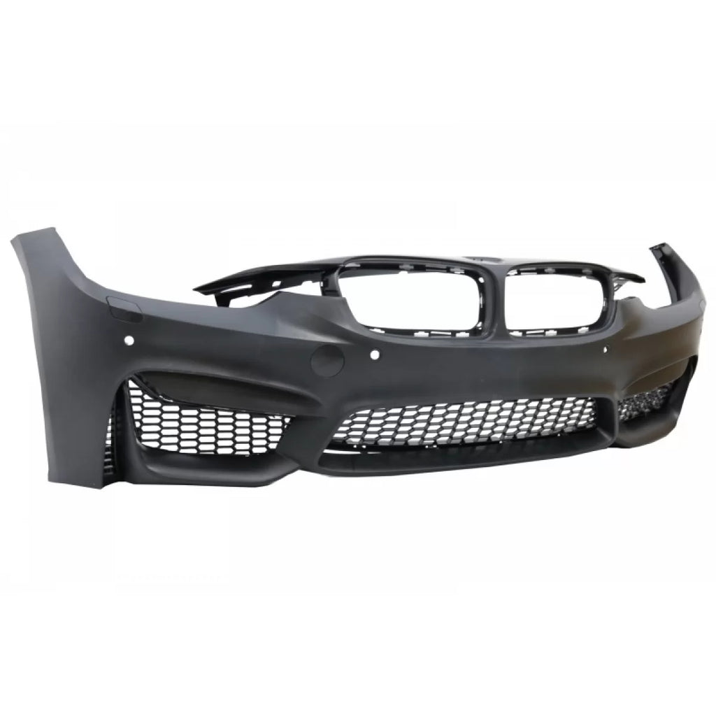 Paraurti anteriore per BMW Serie 3 F30 F31 Non LCI & LCI (2011-2018) M3 Sport EVO design con Griglie a doppio rene