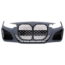 Carica l'immagine nel visualizzatore di Gallery, Paraurti anteriore per BMW Serie 4 F32 F33 F36 (2013-2017) Coupe cabriolet Gran Coupe M4 design griglia