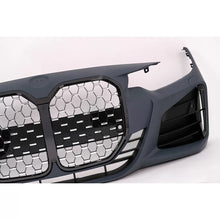 Carica l'immagine nel visualizzatore di Gallery, Paraurti anteriore per BMW Serie 4 F32 F33 F36 (2013-2017) Coupe cabriolet Gran Coupe M4 design griglia