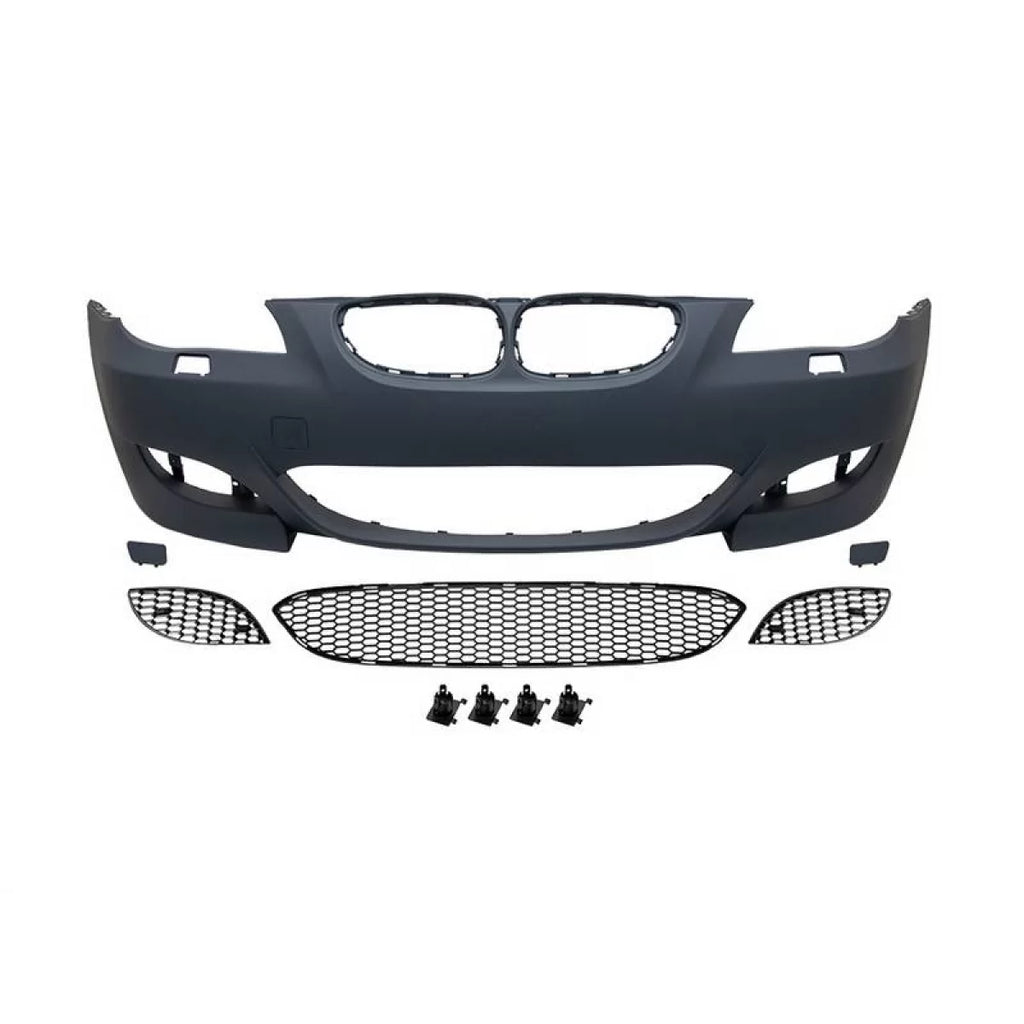 Paraurti anteriore per BMW 5 E60/E61 03-10 M5 stile senza fendinebbia lampada fori