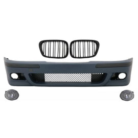 Paraurti anteriore per BMW Serie 5 E39 (1995-2003) con Fendinebbia e Griglie anteriori a doppio rene Doppia lamella M5