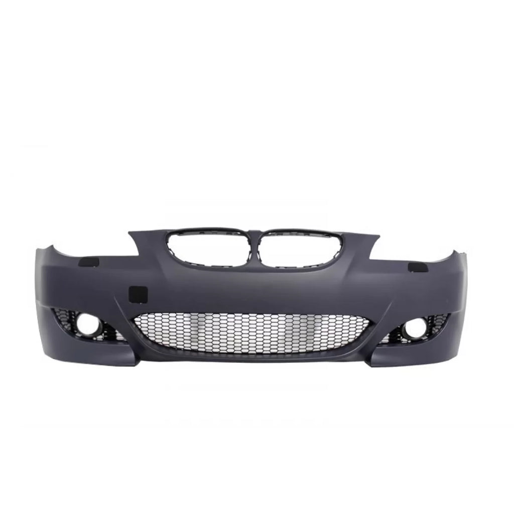 Paraurti anteriore per BMW Serie 5 E60 (2003-2010) M5 design con Griglia centrale Doppia lamella Nero lucido