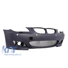 Carica l'immagine nel visualizzatore di Gallery, Paraurti anteriore per BMW Serie 5 E60 E61 (2003-2007) M5 design PDC 24mm