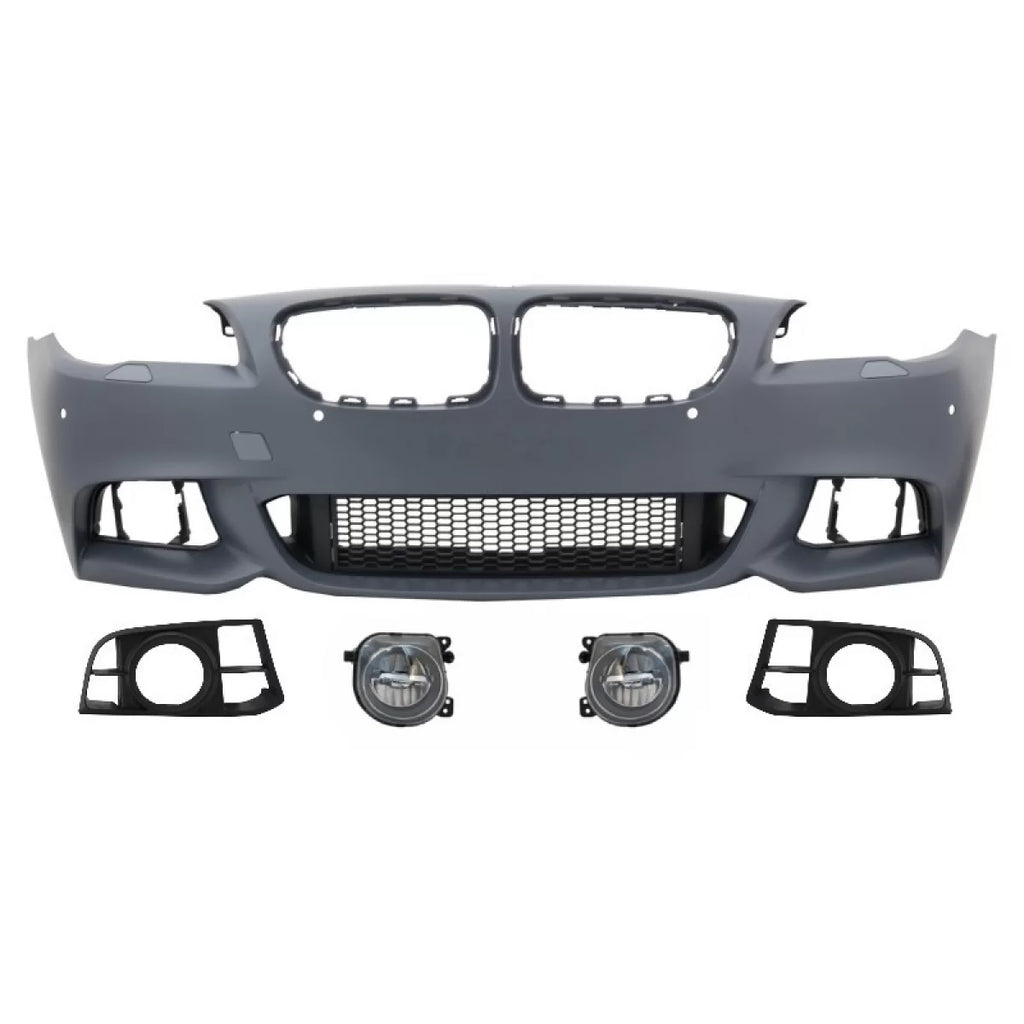Paraurti anteriore per BMW Serie 5 F10 F11 LCI (2015 e successivi) M-Technik design con LED Fendinebbia