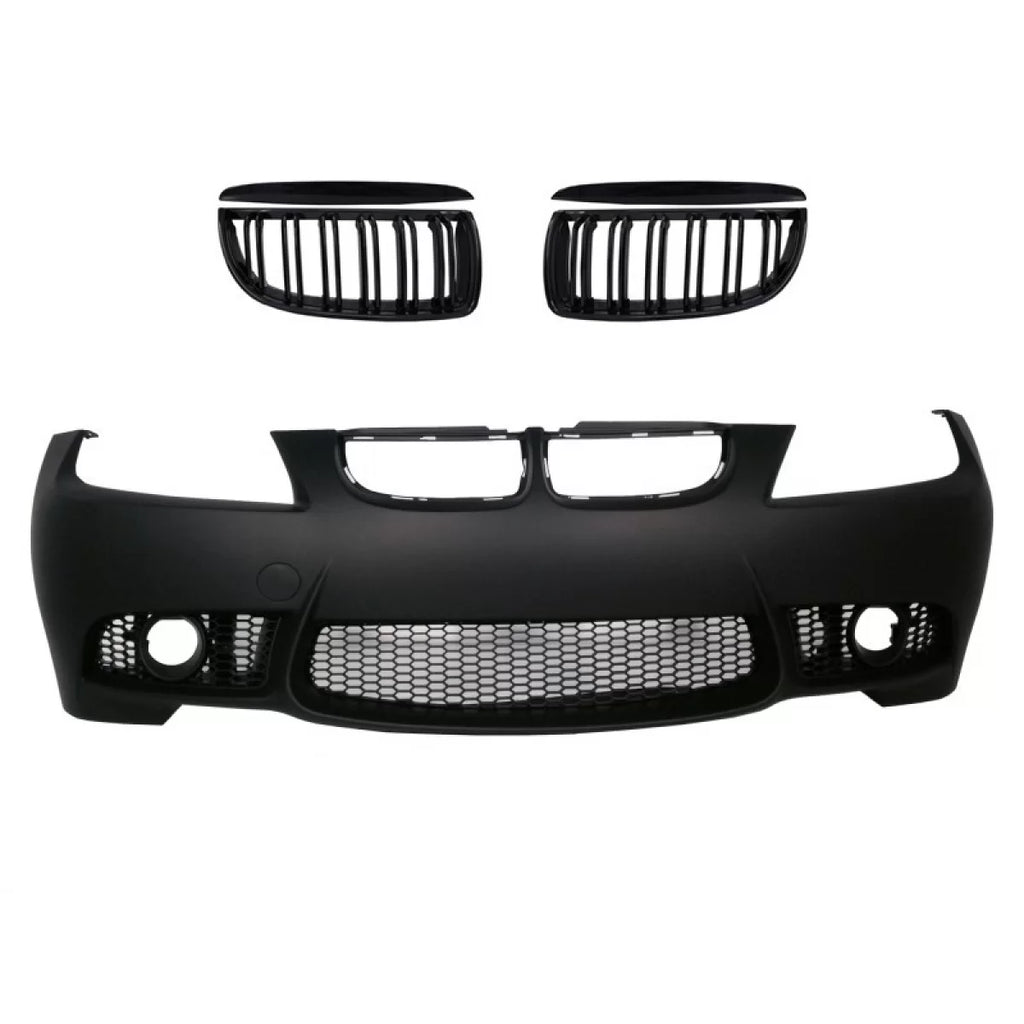 Paraurti anteriore per BMW E90 E91 Non LCI (2004-2008) M3 con griglie Doppia lamella
