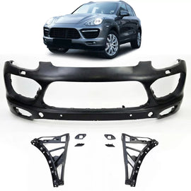 Paraurti anteriore con staffa per Porsche Cayenne 958 92A 2010-2014 Turbo
