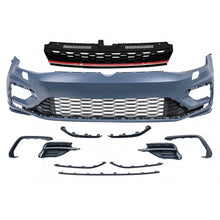 Paraurti anteriore con centrale senza logo griglia per VW Golf 7.5 (2017-2020) R GTI design