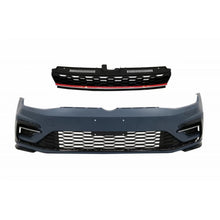 Paraurti anteriore con centrale senza logo griglia per VW Golf 7.5 (2017-2020) R GTI design