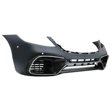 Paraurti anteriore con Griglia centrale e fari anteriori Full LED per Mercedes Classe S W222 (2013-06.2017) S63 design