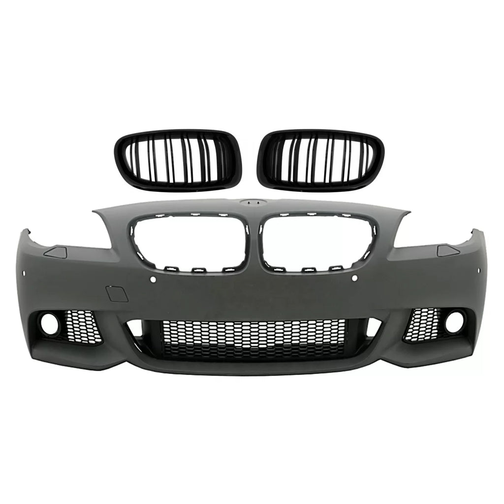 Paraurti anteriore con Griglie centrali a doppio rene per BMW Serie 5 F10 F11 Non LCI (07.2010-2013) berlina Touring