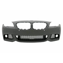 Carica l'immagine nel visualizzatore di Gallery, Paraurti anteriore con Griglie centrali a doppio rene per BMW Serie 5 F10 F11 Non LCI (07.2010-2013) berlina Touring