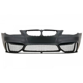 Paraurti anteriore con Griglie anteriori a doppio rene per BMW Serie 5 E60 berlina E61 Touring (2003-2010) M4 design