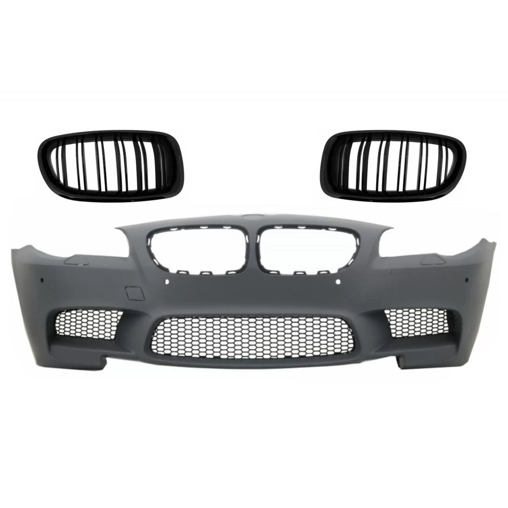 Paraurti anteriore con Griglie anteriori a doppio rene per BMW Serie 5 F10 F11 (2011-2017) M5 design