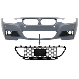 Paraurti anteriore centrale inferiore griglia per BMW Serie 3 F30 F31 M-Tech (2011-2019) per ACC