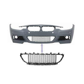 Paraurti anteriore centrale inferiore griglia per BMW Serie 3 F30 F31 M-Tech (2011-2019)