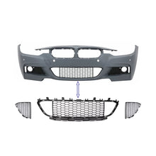 Paraurti anteriore centrale inferiore griglia per BMW Serie 3 F30 F31 M-Tech (2011-2019)
