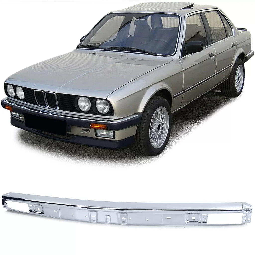 Paraurti anteriore cromato centrale section per BMW Serie 3 E30 82-87
