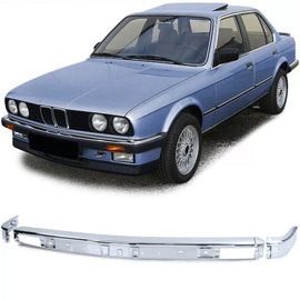 Paraurti anteriore cromato set destro sinistro centrale per Serie 3 BMW E30 pre-restyling 82-87