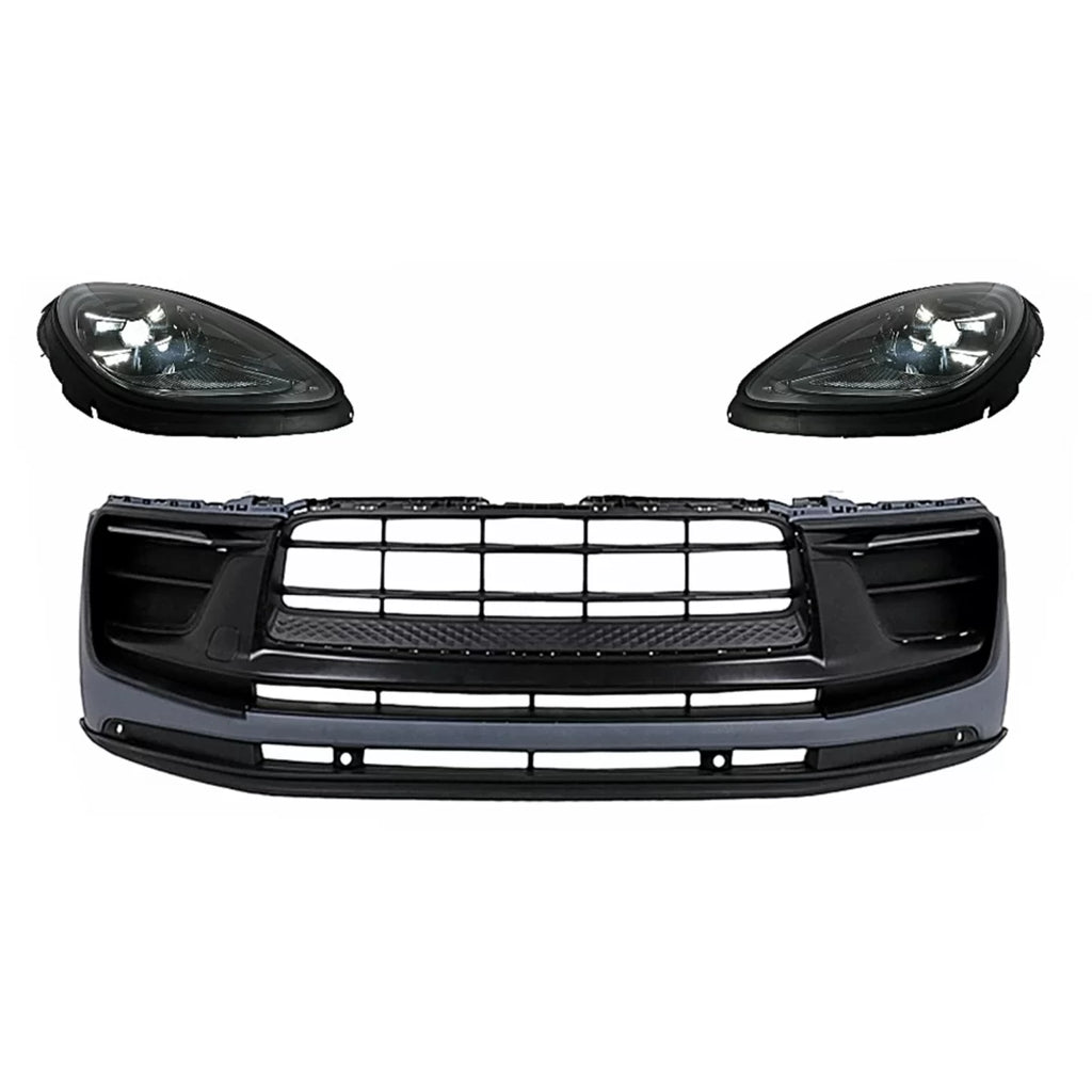 Paraurti anteriore conversione kit per Porsche Macan 95B (2014-2023) conversione allo stile GTS design