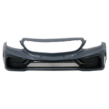 Paraurti anteriore con diffusore Doppia uscita e Terminali di scarico per Mercedes Classe C A205 Cabriolet C205 Coupe