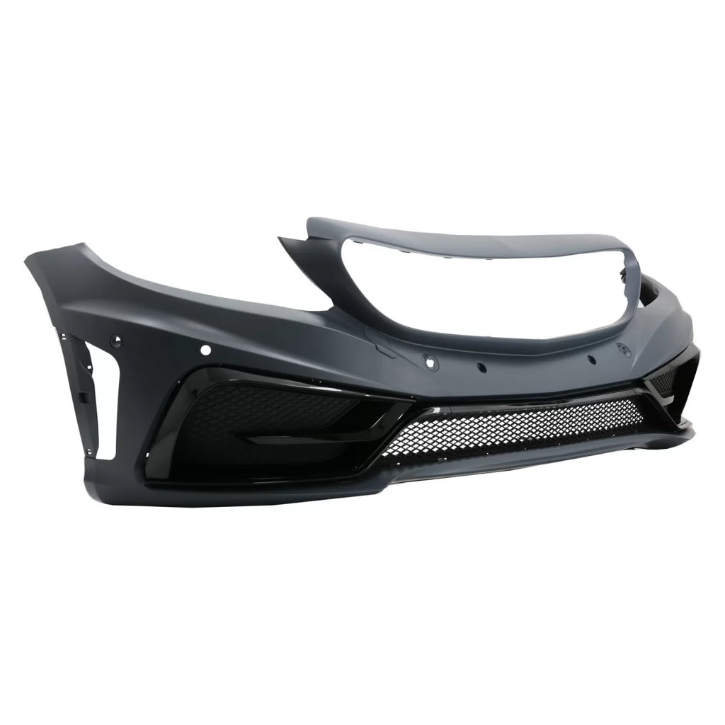 Paraurti anteriore con diffusore Doppia uscita e Terminali di scarico per Mercedes Classe C A205 Cabriolet C205 Coupe