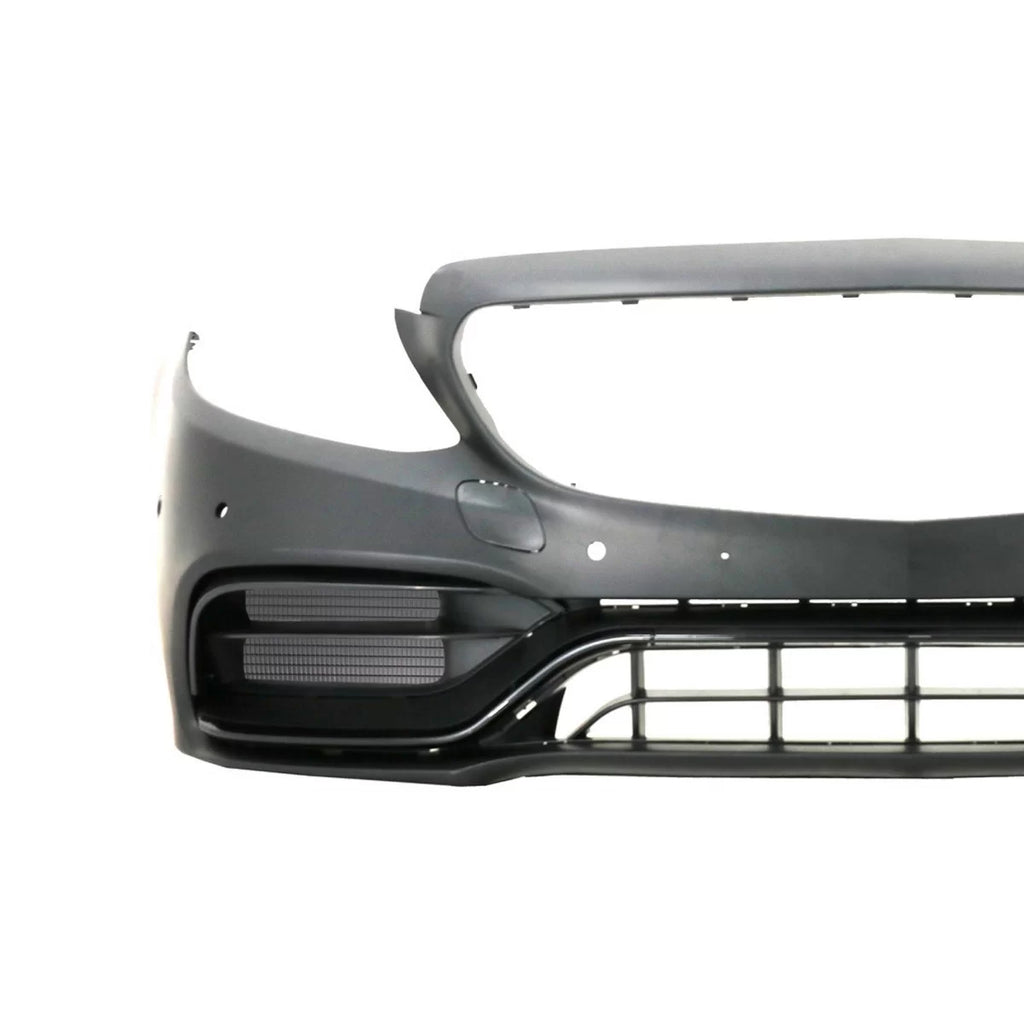 Paraurti anteriore con diffusore Doppia uscita e Terminali di scarico per Mercedes Classe C A205 Cabriolet C205 Coupe