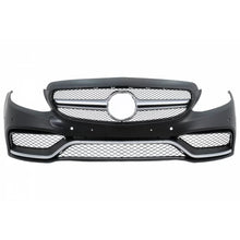 Paraurti anteriore con diffusore e Terminali di scarico per Mercedes Classe C W205 berlina S205 station wagon