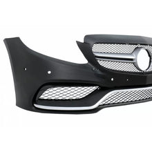 Paraurti anteriore con diffusore e Terminali di scarico per Mercedes Classe C W205 berlina S205 station wagon