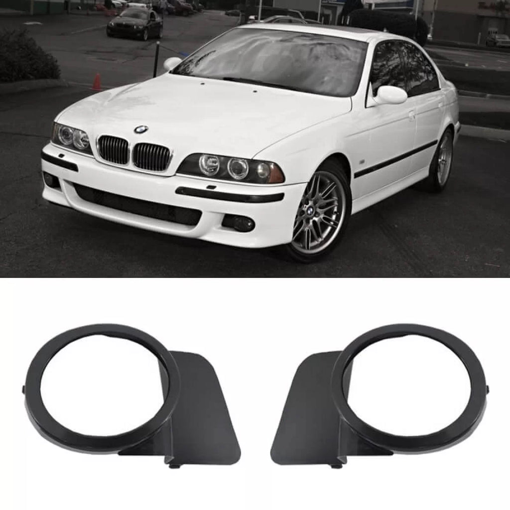 Paraurti anteriore fendinebbia lampada copertura laterale griglia per BMW 5 E39 M5 M-Sport design 95-03 nero sinistro