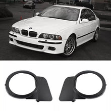 Carica l'immagine nel visualizzatore di Gallery, Paraurti anteriore fendinebbia lampada copertura laterale griglia per BMW 5 E39 M5 M-Sport design 95-03 nero sinistro