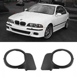 Paraurti anteriore fendinebbia lampada copertura laterale griglia per BMW 5 E39 M5 M-Sport design 95-03 nero sinistro