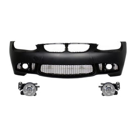 Paraurti anteriore con Fendinebbia per BMW Serie 3 E92 Coupe E93 Cabrio (2006-2009) M3 stile senza PDC