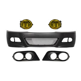 Paraurti anteriore con Fendinebbia e aria condotto coperture per BMW Serie 3 Coupe Cabrio berlina station wagon E46