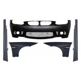 Paraurti anteriore con Parafanghi anteriori e Minigonne per BMW Serie 3 E92 Coupe E93 Cabrio (2006-2009) M3 stile