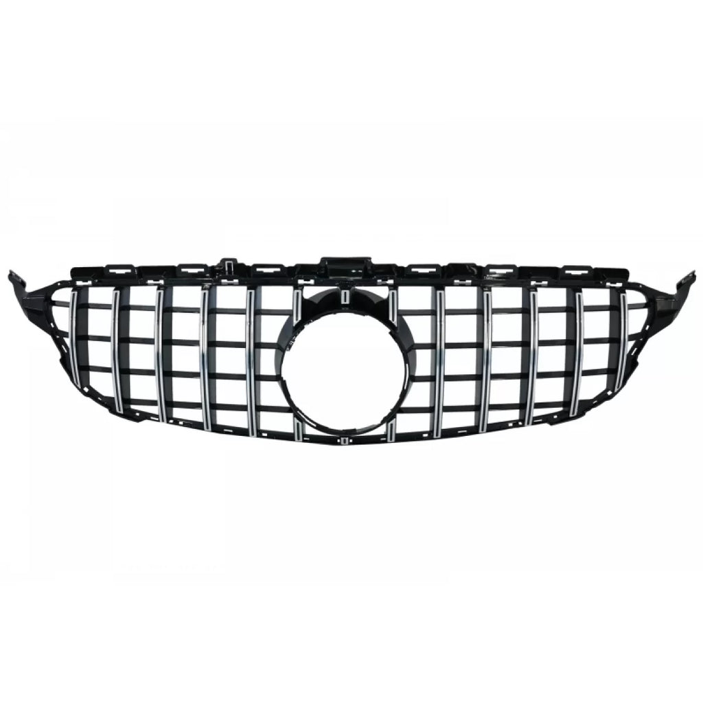Paraurti anteriore griglia e aria diffusore per Mercedes Classe C W205 S205 (2014-2018) C63 design