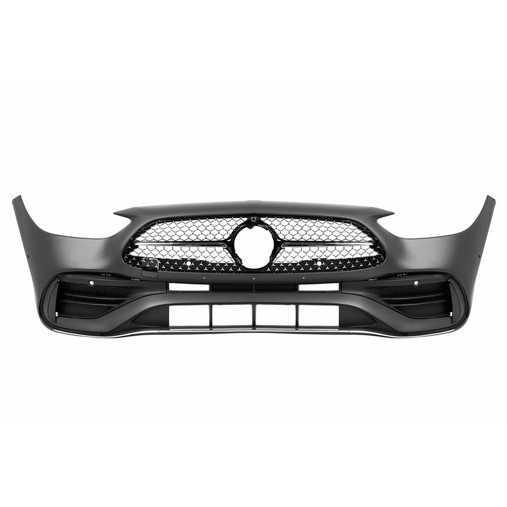 Paraurti anteriore con griglia per Mercedes Classe C W206 S206 (2021 e successivi) Sport Line design