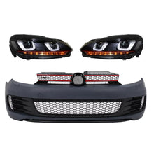 Paraurti anteriore con fari anteriori LED dinamico Indicatore di direzione per VW Golf VI 6 (2008-2013) GTI stile