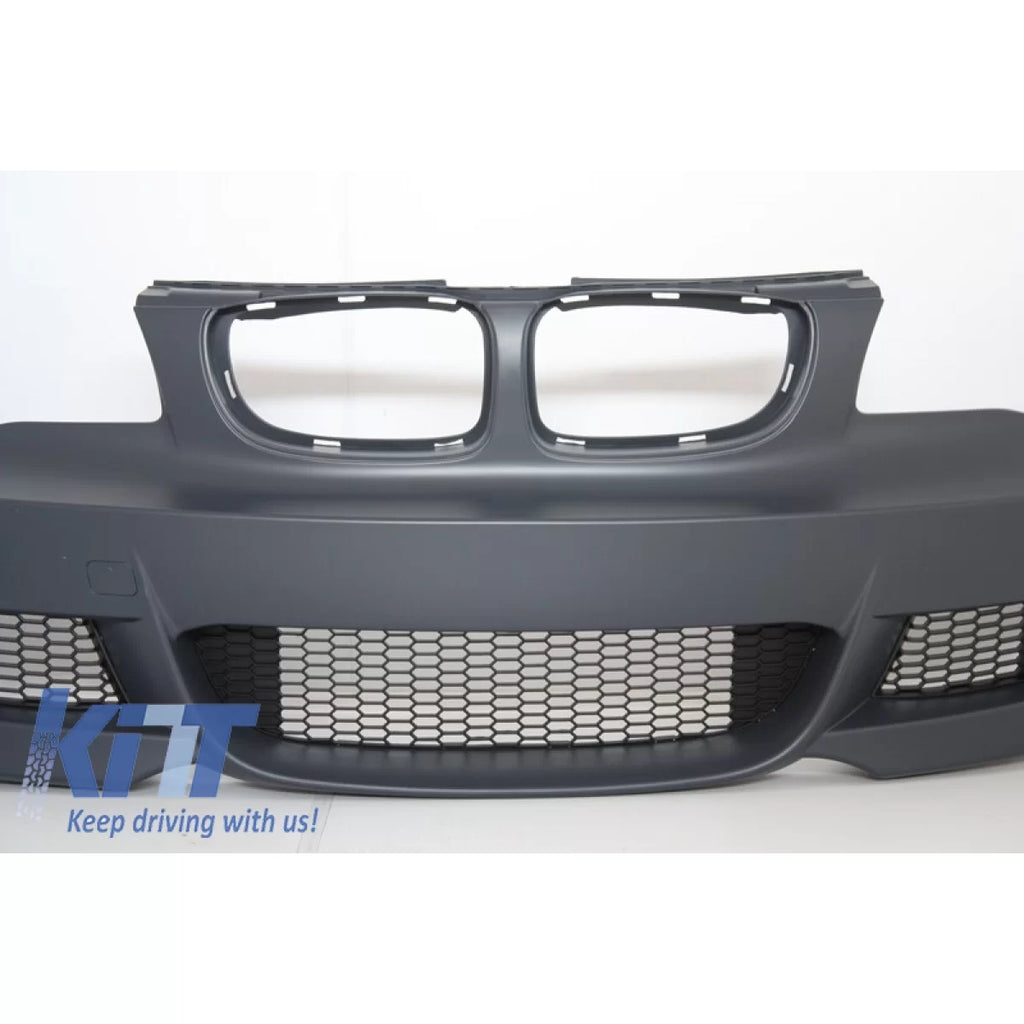 Paraurti anteriore con Griglie a doppio rene per BMW 1'er E81/E82 E87/E88 (2004-2011) M-tech M-Technik design