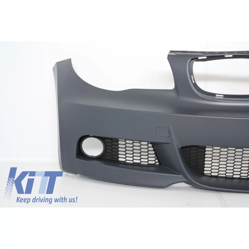 Paraurti anteriore con Griglie a doppio rene per BMW 1'er E81/E82 E87/E88 (2004-2011) M-tech M-Technik design