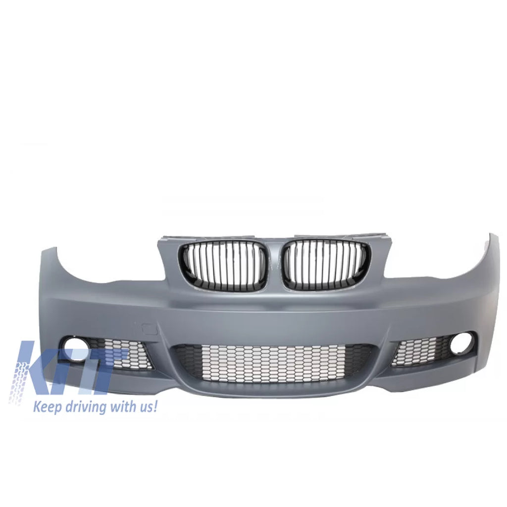 Paraurti anteriore con Griglie a doppio rene per BMW 1'er E81/E82 E87/E88 (2004-2011) M-tech M-Technik design