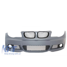 Carica l'immagine nel visualizzatore di Gallery, Paraurti anteriore con Griglie a doppio rene per BMW 1'er E81/E82 E87/E88 (2004-2011) M-tech M-Technik design