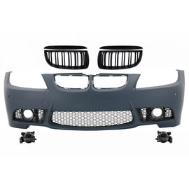 Paraurti anteriore Griglie a doppio rene per BMW Serie 3 E90 berlina E91 Touring (2004-2008) Non LCI M3 design