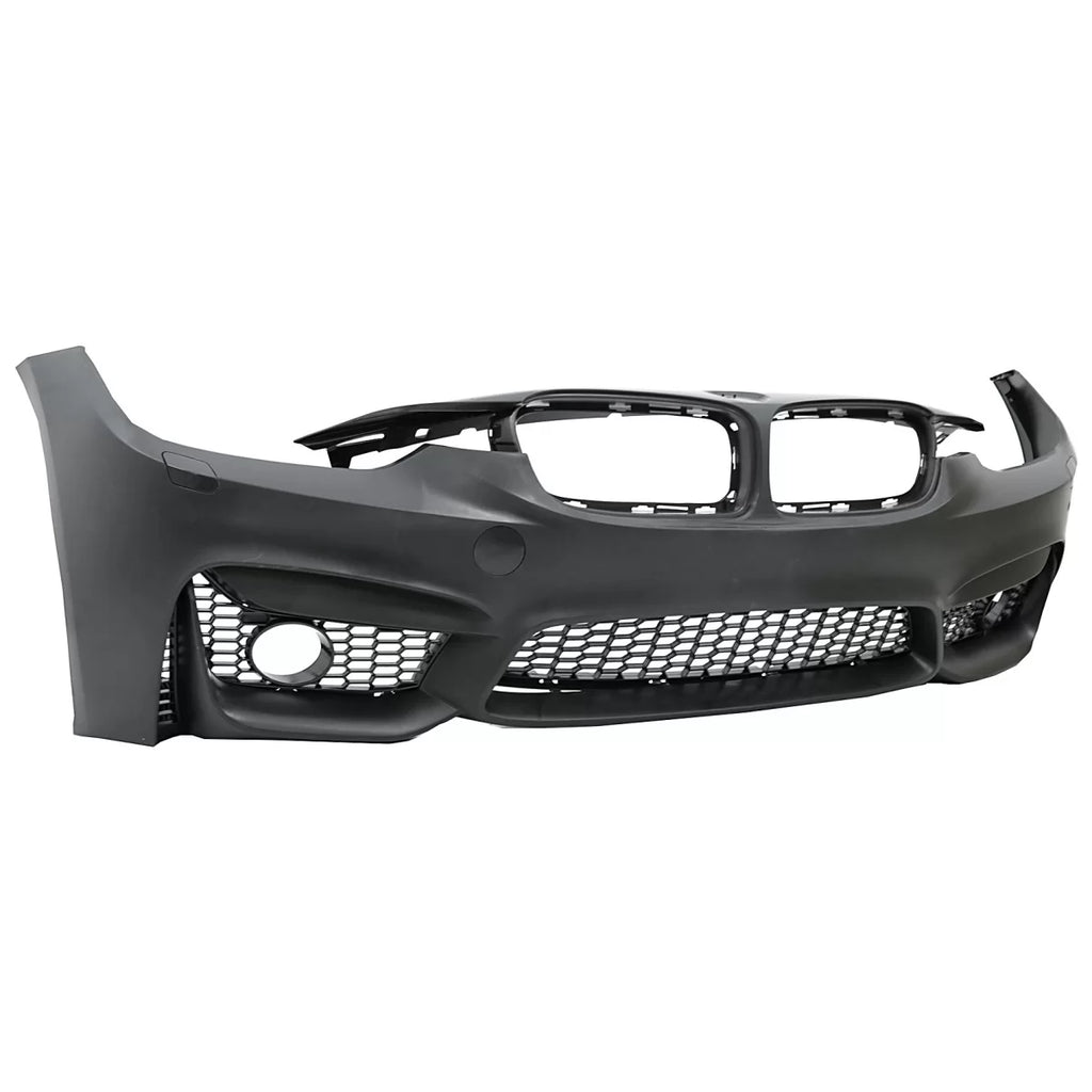 Paraurti anteriore con Griglie a doppio rene doppia lamella per BMW Serie 3 F30 F31 Non LCI & LCI (2011-2018) M3 Sport